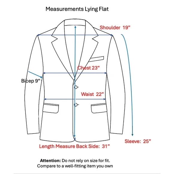 New Chaps Performance 44R Light Brown Nealhead Blazer Jacket Stretch Comfort - Picture 10 of 14